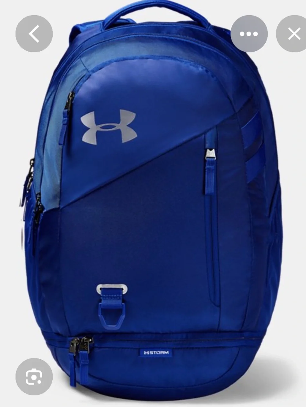 NWT UA Hustle 4.0 Storm Backpack  Water Repellent, School, Work, for Laptop
